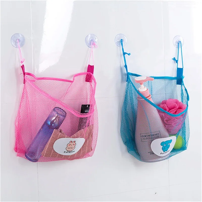 Baby Badezimmer Mesh Bad Tasche Kinder Cartoon Korb 4