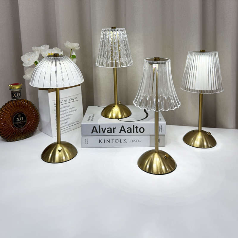 Desk Lamp LED Retro Metal Table Light USB