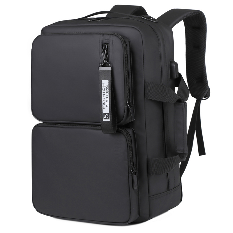 OMASKA Waterproof Business Backpack Large Capacity 17 Inch