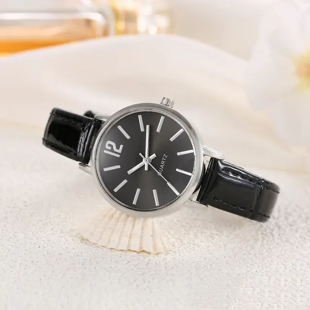 Thin Belt Scale Fashionable Simple Temperament Women's Watch 1