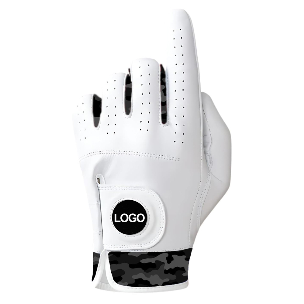 Price Durable Premium Cabretta Leather Golf Gloves Men 3
