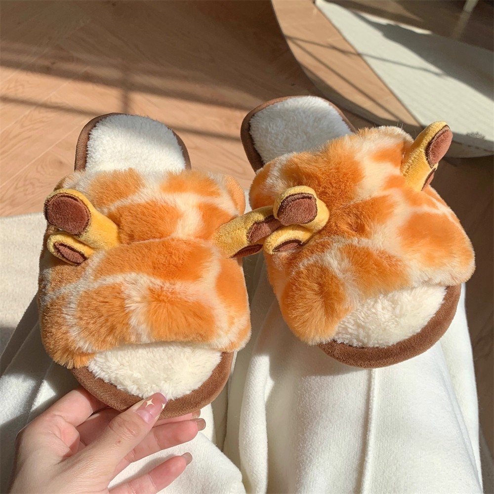 Women's Plush Animal Slippers 2