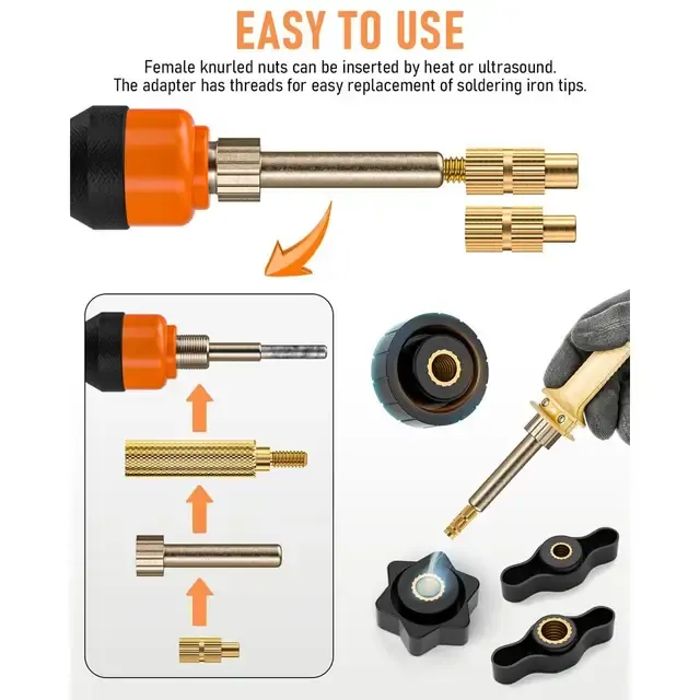 Press-In Nut Set 3