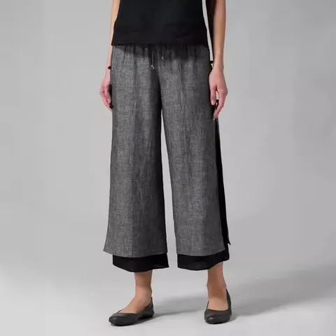 Women's Pants with Elastic Waist