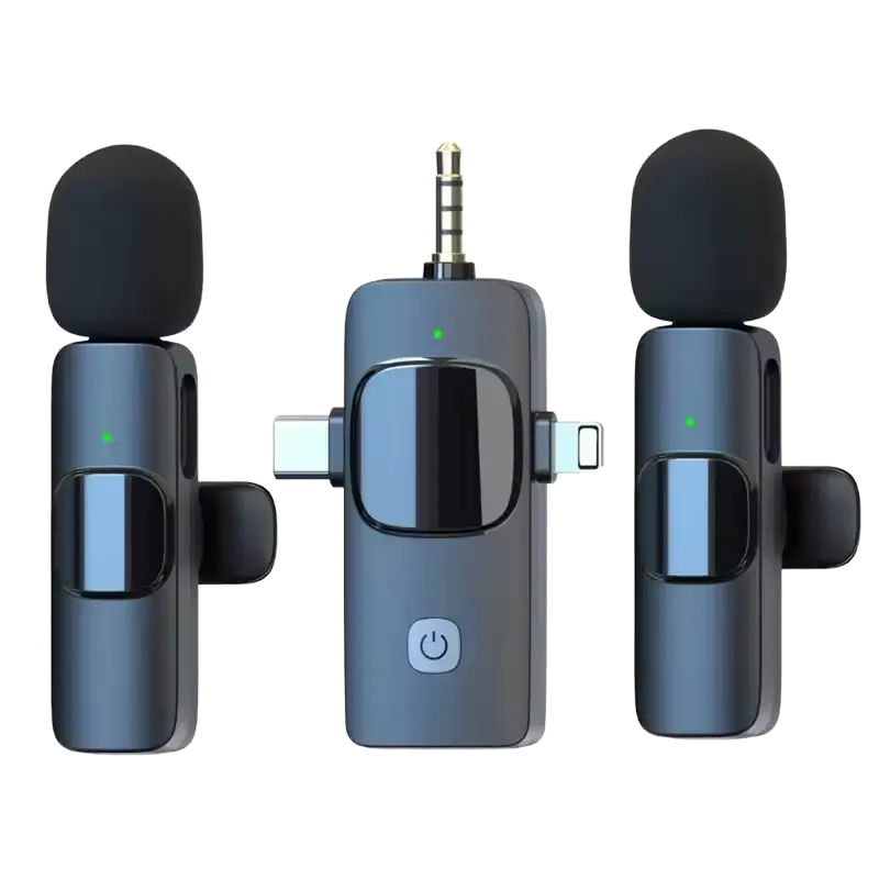 Strong Quality Wireless Microphone With Lapel Lavalier Clip