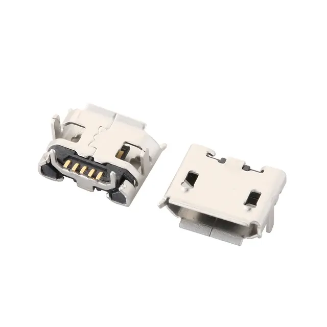 10 Stück Micro-USB 2P 5P Buchse Ladeanschluss Stecker 4