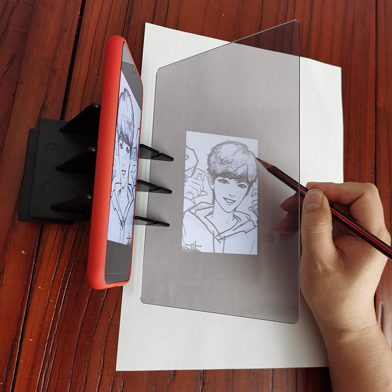 Optical Copy Drawing Board Mobile Phone Tablet Projection