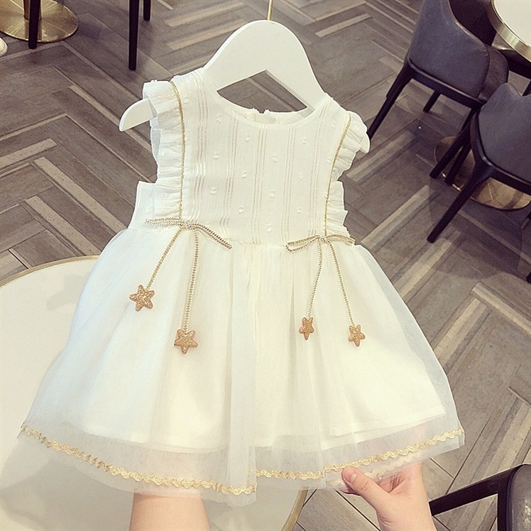 Baby Gauze Dress Summer Western Style Tulle Tutu