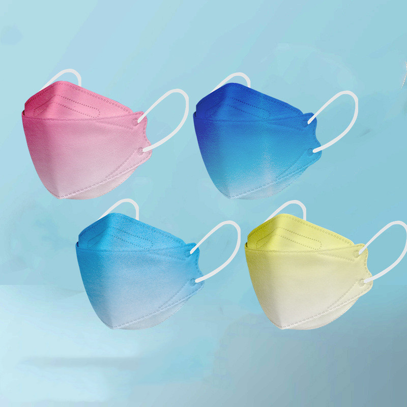 Gradient Color Kf Female 94 Mask Sunscreen Dustproof