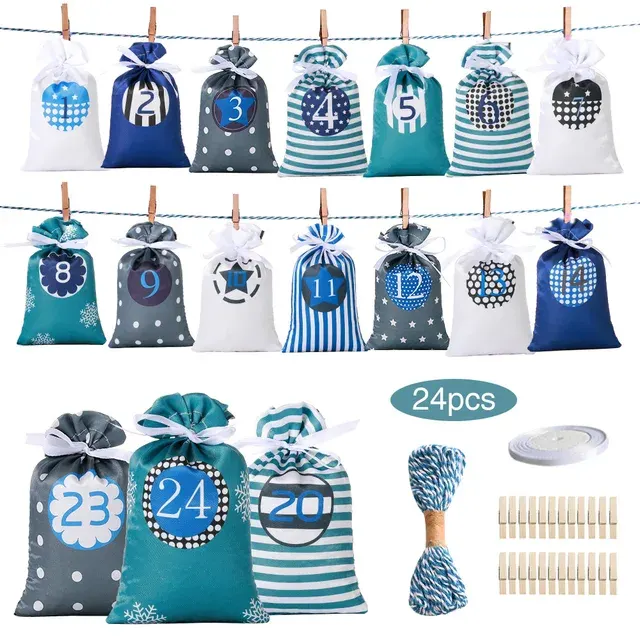 Fabric Advent Calendar Bag 3