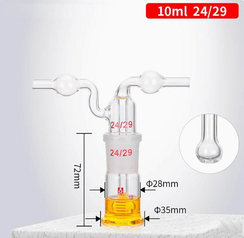 10 ml Multi-Well Round-Bottom Glass Flasks 2