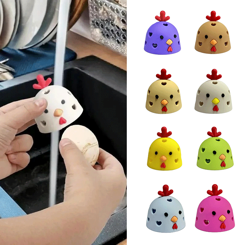 Kitchen Gadget Egg Scrubber For Eggs Chicken Brush