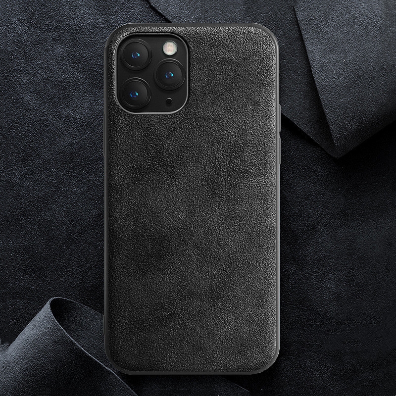 Style Suede Phone Case Full-cover High-end Protection
