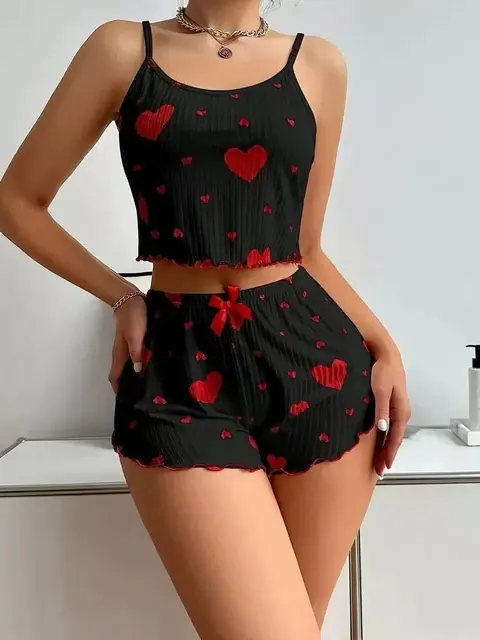 Damen-Pyjama-Set 3