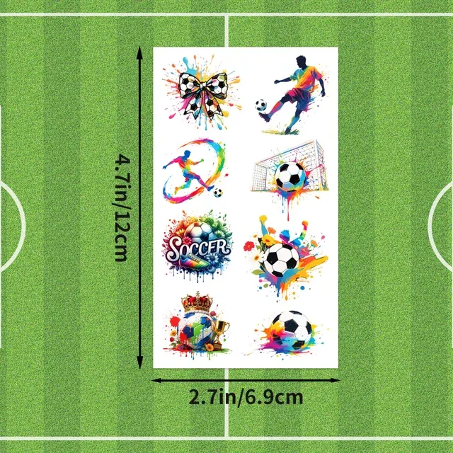 Soccer Ball Temporary Tattoos 4