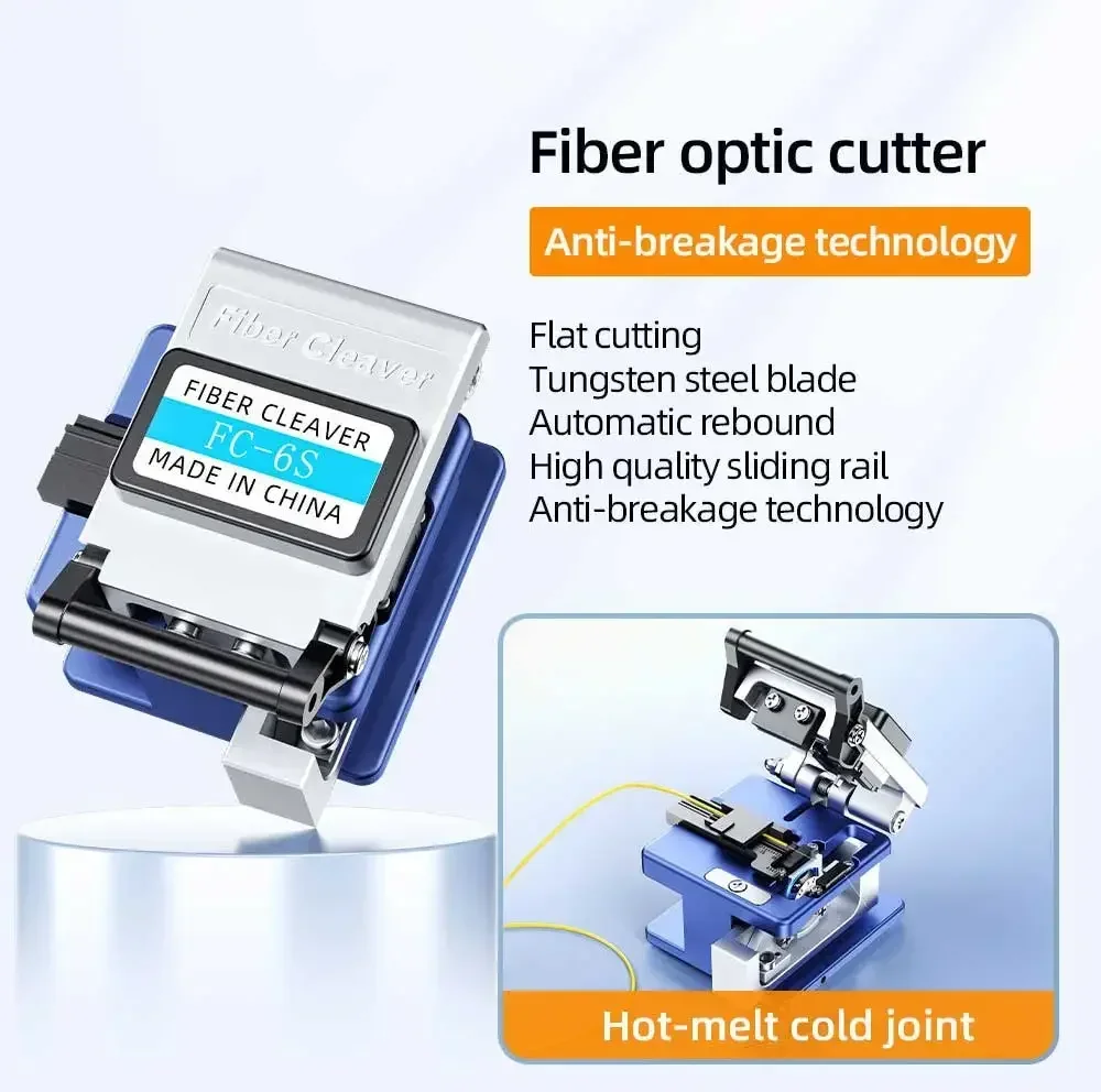 ZoeRax 11-in-1-Glasfaser-Werkzeugsatz FTTH mit Glasfaserschneider -70 ~ + 2