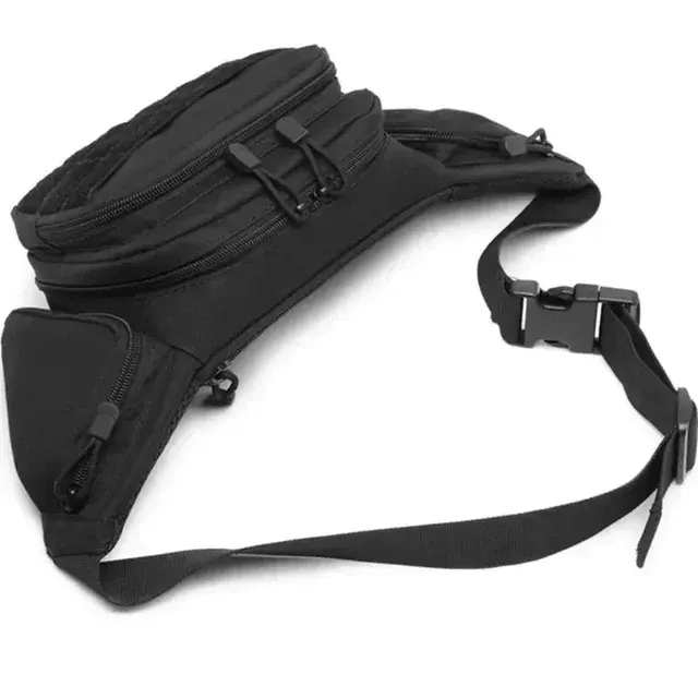 Tactical Nylon Hip Bag for Men, High Capacity 3