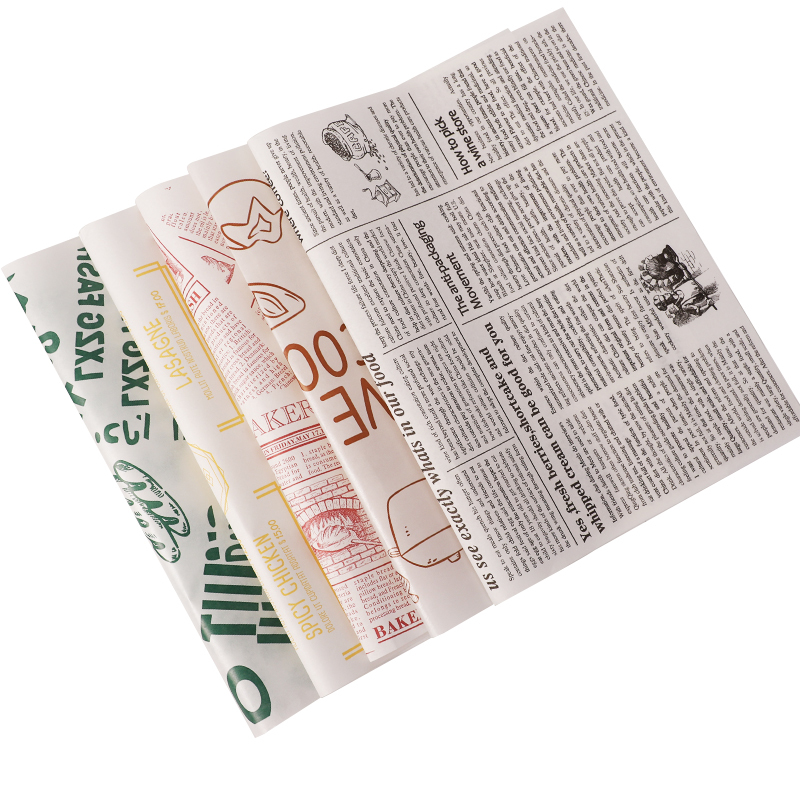 Eco-Friendly Biodegradable Disposable Greaseproof Food Grade PE Coated 2