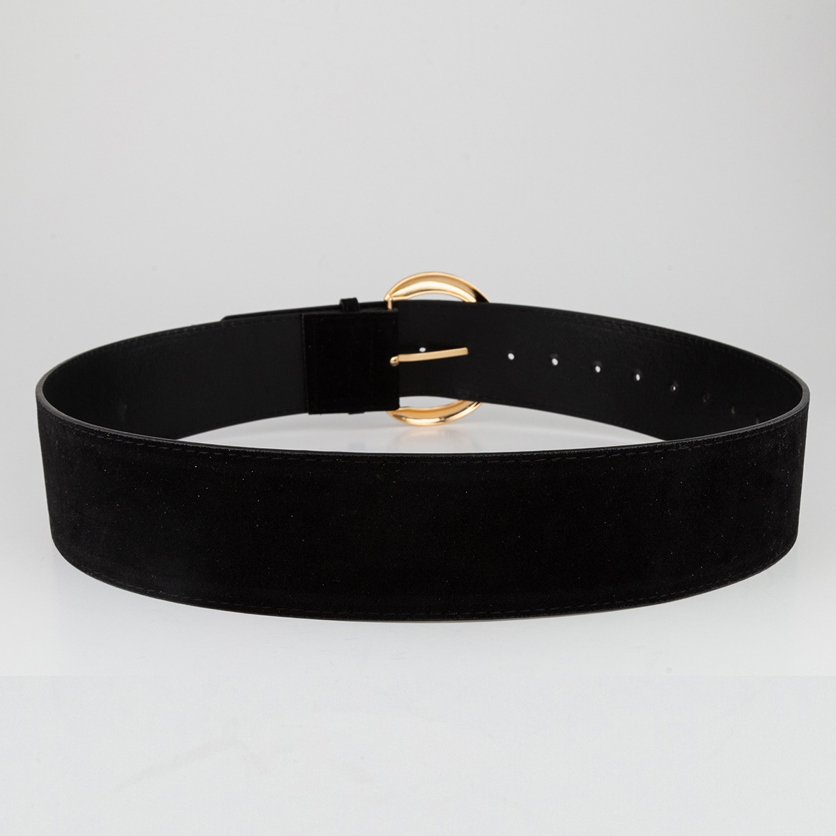 Suede Leather Belt with Pin Buckle 2