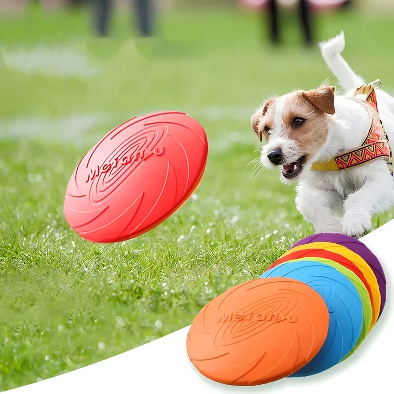 Silicone Flying Disc Dog Toy for Puppies 4