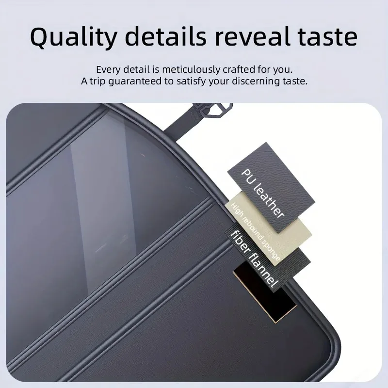 PU Leather Car Seat Kick Protector Pad 3