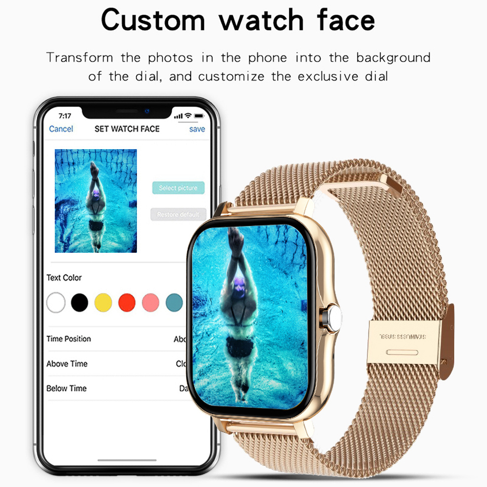 Smart Watch Fitness Tracker with Calls 4