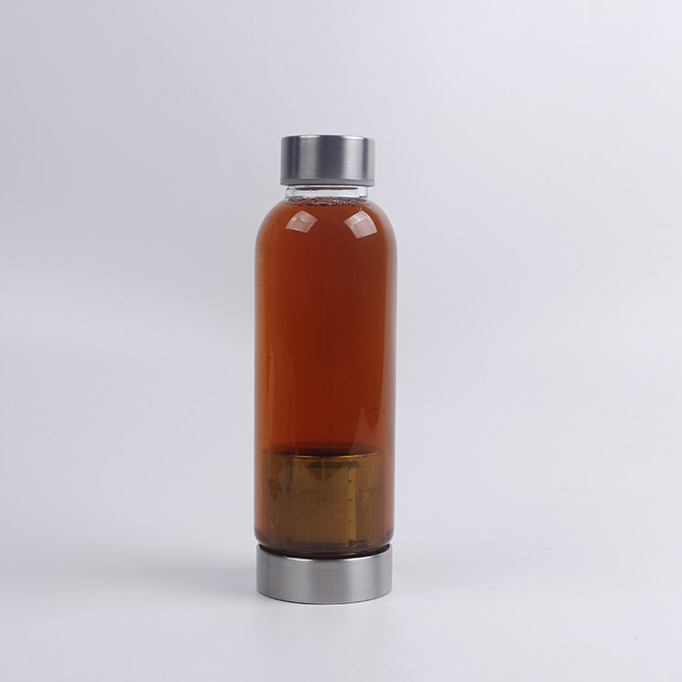Drinking Water Bottle With Stainless Tea Infuser 2