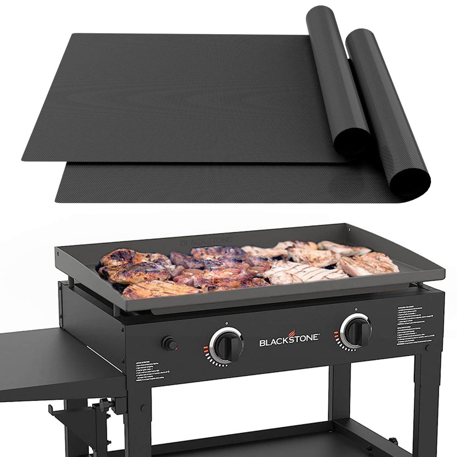 Fireproof Non-Stick PTFE Grill Mat
