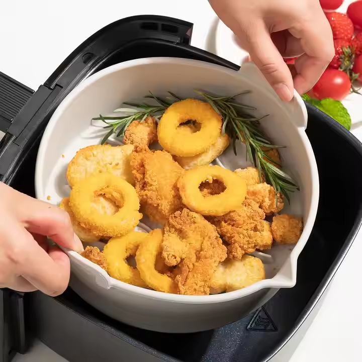 Silicone Air Fryer Liners with Handle 3