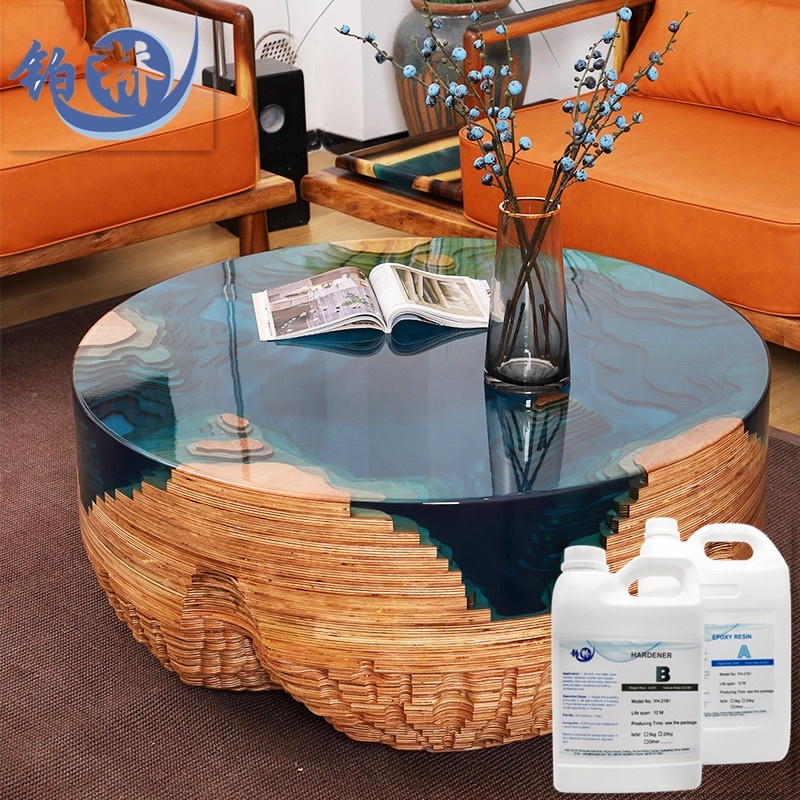 Clear Crystal Two Component Liquid Epoxy Resin Kit 3