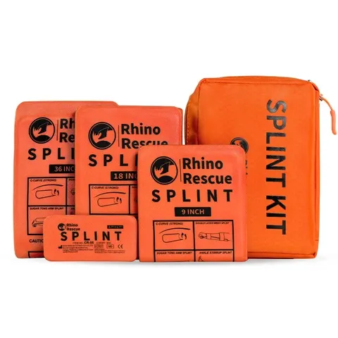 Rhino Rescue Splint Kit Wiederverwendbarer Survival Combat Erste