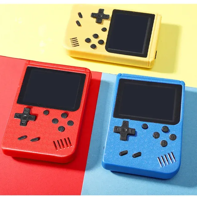 Portable 8-Bit Retro Handheld Game Console for Boys 4