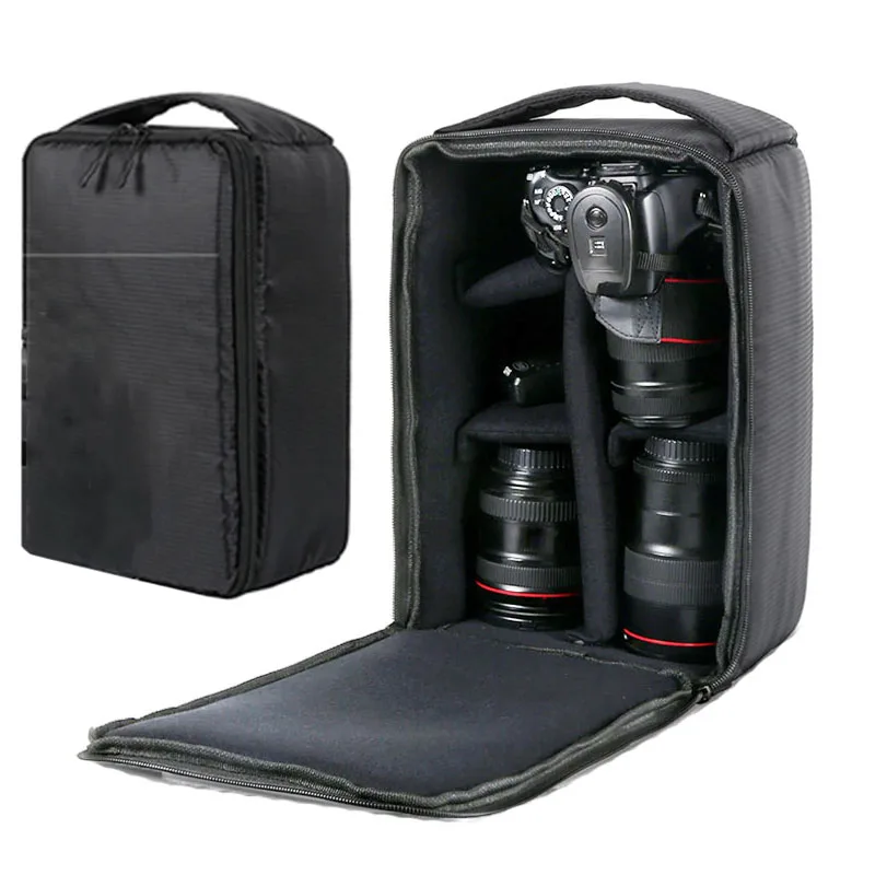 Wasserdichte DSLR-Kameratasche Multifunktionaler Kamerarucksack Outdoor-Video Digitalkamera Fototasche für