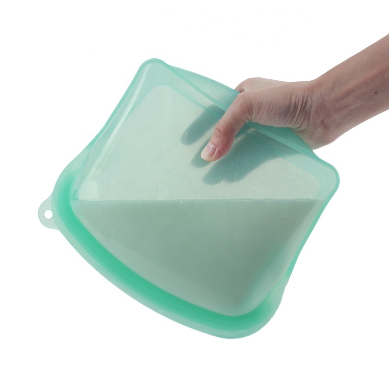 Print Foodgrade Zip Standing Reusable LFGB 1200ml Fridge 4