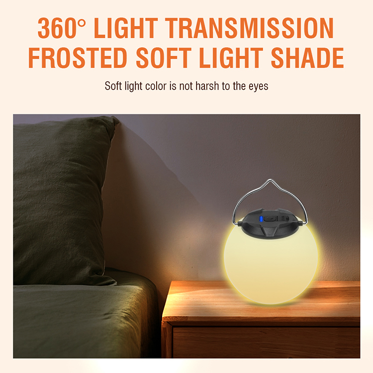 USB Rechargeable Soft Light Bedside Lamp 4