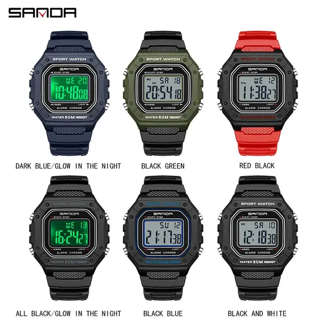 Waterproof Military LED Digital Men's Watch 1
