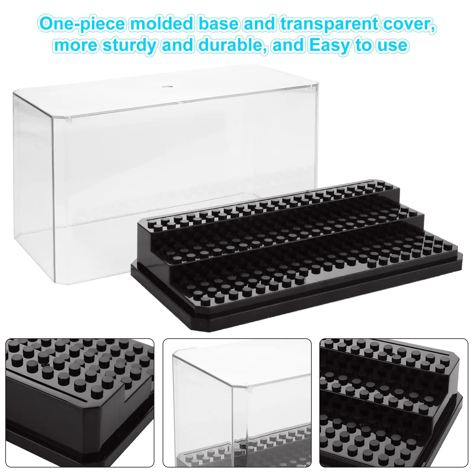 Stackable Dustproof Acrylic Mini Figure Display Case 4