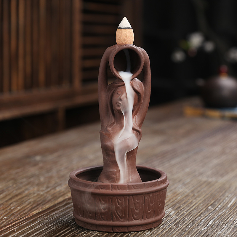 Product Purple Sand Backflow Smoke Aromatherapy Stove Creative