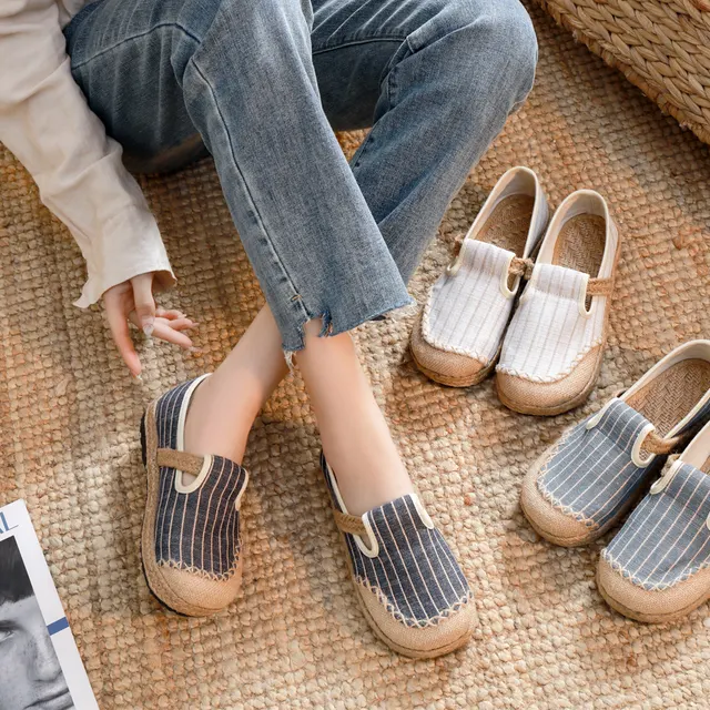 Linen Shoes 1