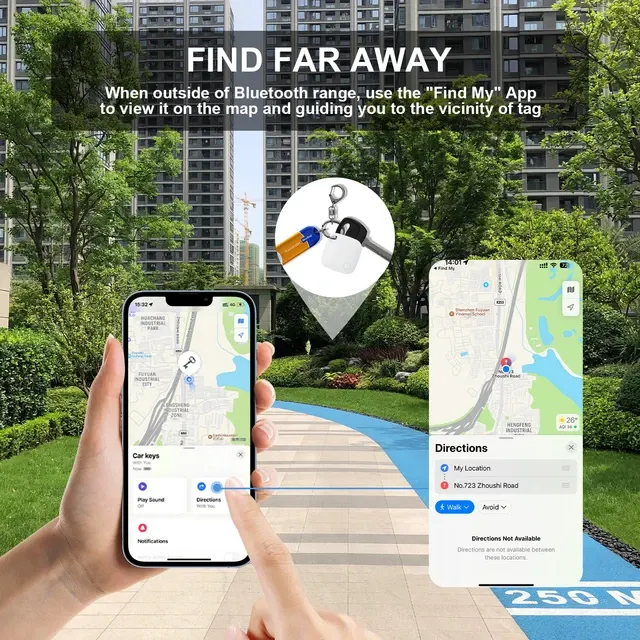 Anti-Loss Tracker for Keys and Luggage 4