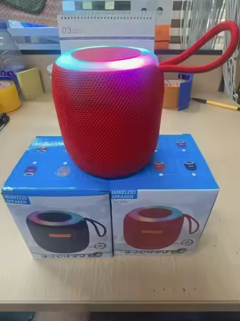 Mini Wireless Speaker with RGB Light 4