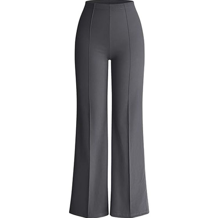 Wide Leg Pants With High Waist Breathable Casual