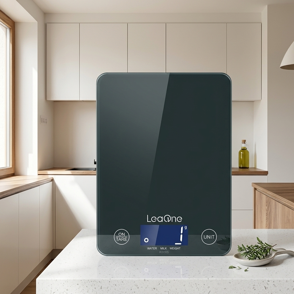 5kg Gramm-Waage mit Glasdisplay für Meal Prep