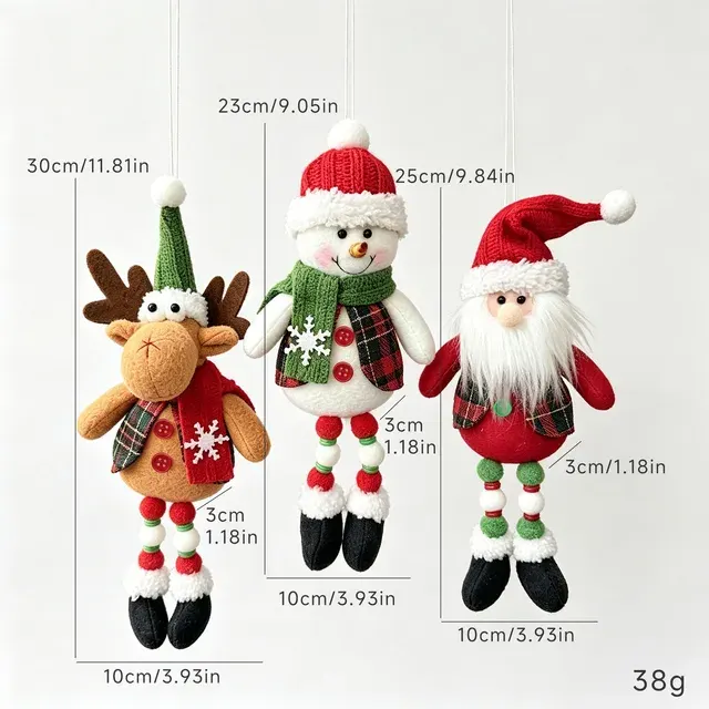 Plush Christmas Ornament 3