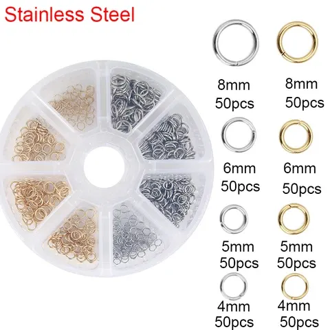 Edelstahl-Karabinerverschluss-Set für DIY