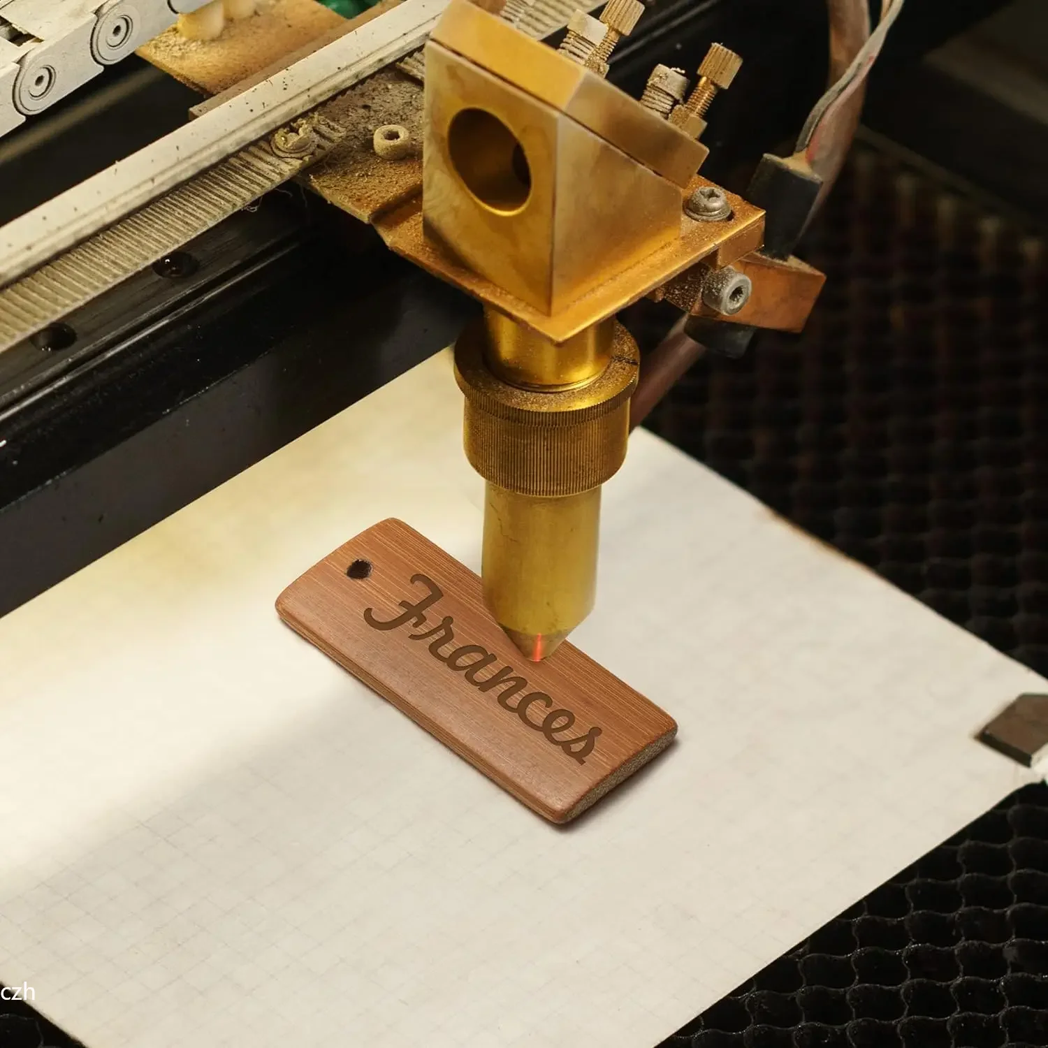50 Stück Natürliche Holzrohlinge 45 x 20 mm 3