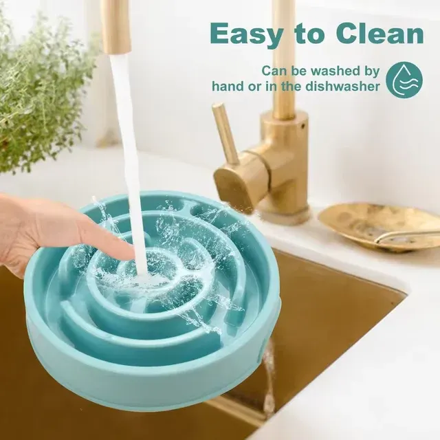 Slow Feeder Pet Bowl 4