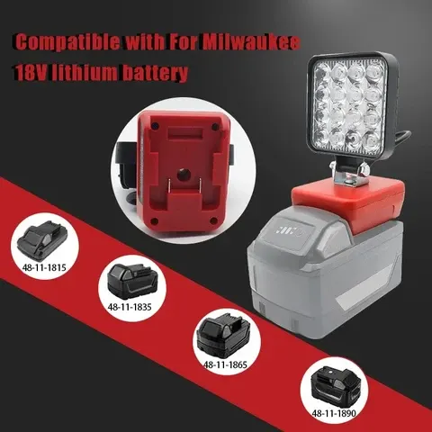 Cordless Work Light for Power Tool Batteries