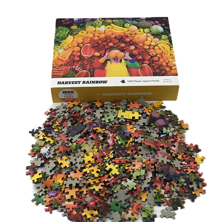 Cardboard Jigsaw Puzzle 500 1000 Pieces 4