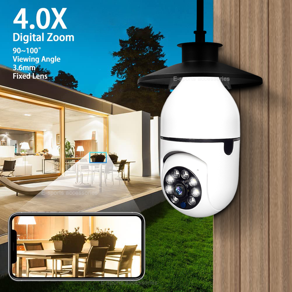 1080P WLAN Überwachungskamera 360° Nachtsicht